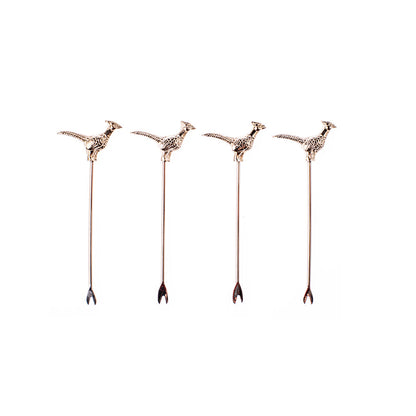 Pheasant Olive Picks - Set of 4