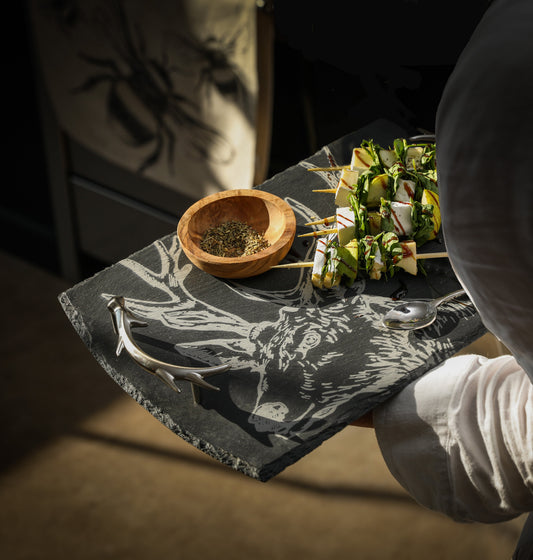 Stag Slate Serving Tray - Medium