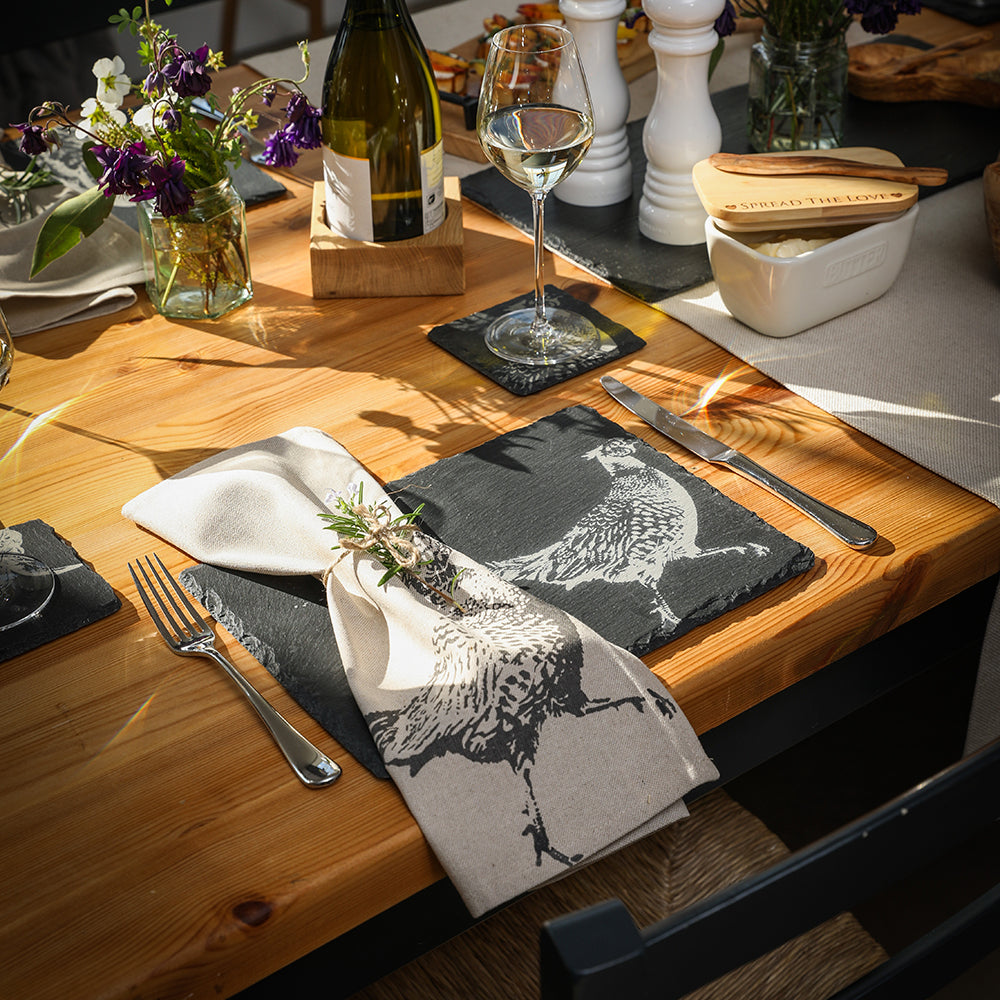 Pheasant Slate Place Mats - Set of 2