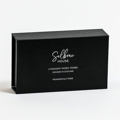 Pheasant Whisky Stones - Set of 6