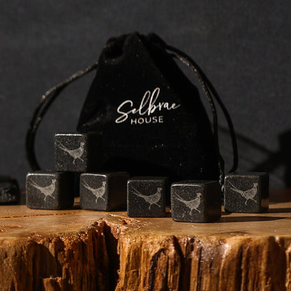 Pheasant Whisky Stones - Set of 6