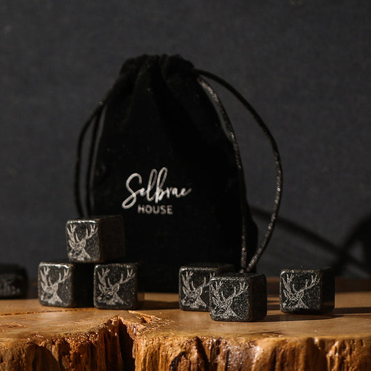 Stag Whisky Stones - Set of 6