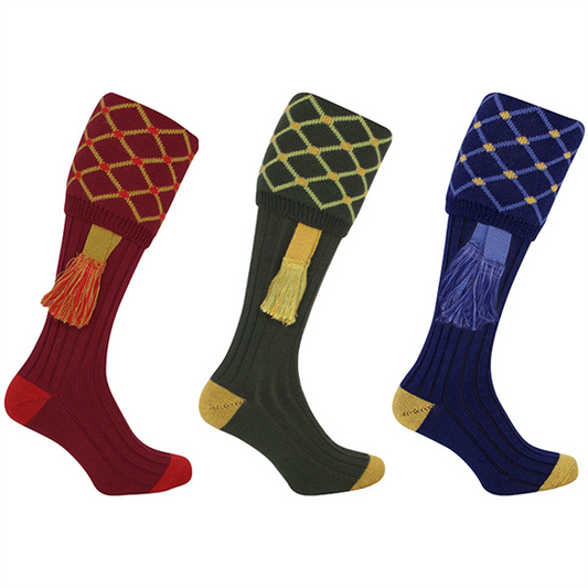 Jack Pyke Diamond Shooting Socks and Garters
