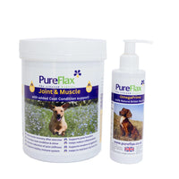 PureFlax Joint & Muscle Supplement | With Coat Condition Support | Made on the PureFlax Farm