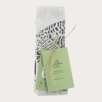 Pheasant Linen Napkins - Set of 2