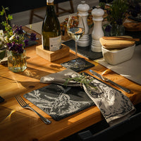 Stag Linen Napkins - Set of 2