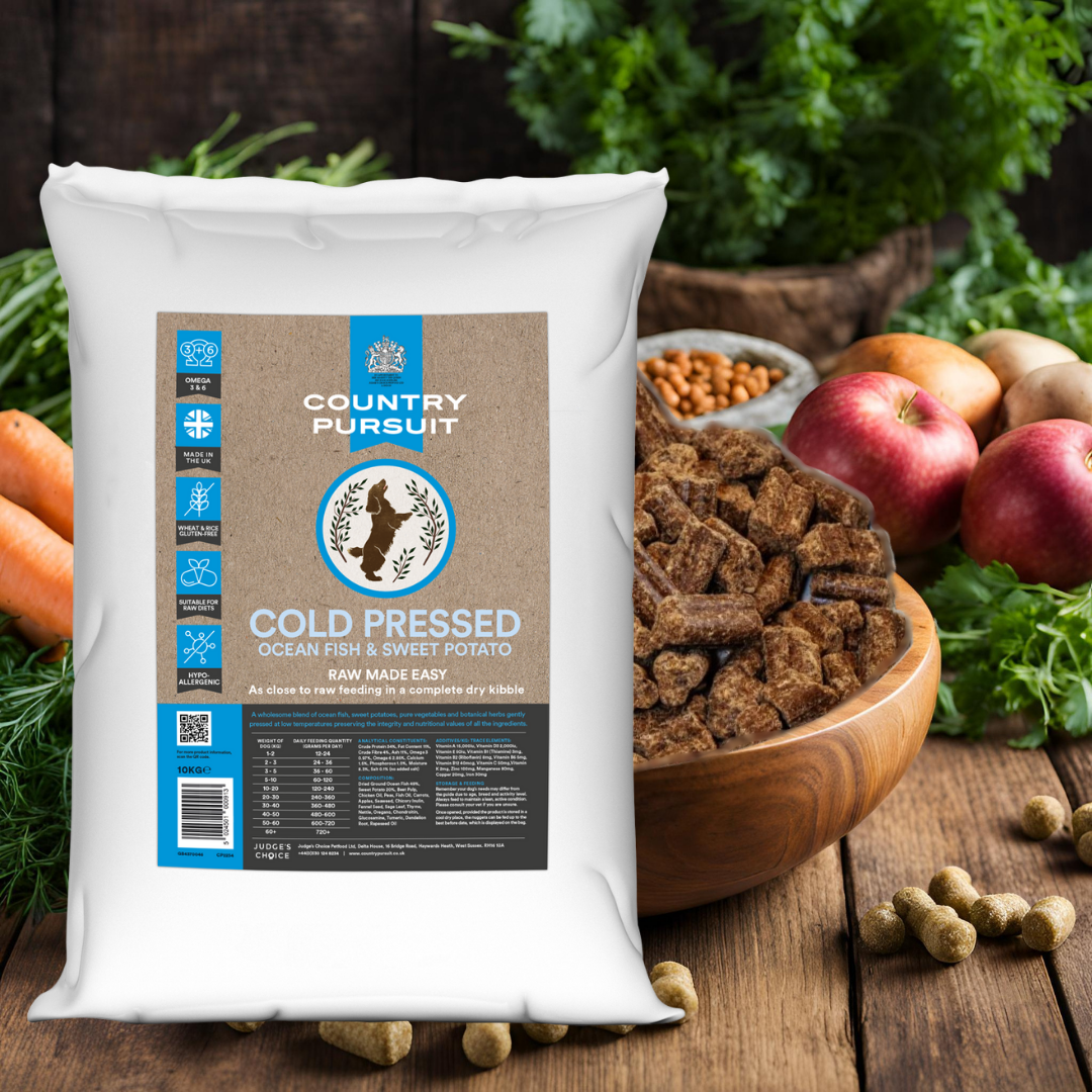Country Pursuit Cold Pressed Ocean Fish & Sweet Potato - 10kg