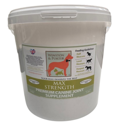 Max Strength Premium Canine Joint Supplement - Adult Working & Performance From