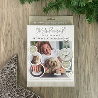 Clay Pet Paw Impression Moulding Kit