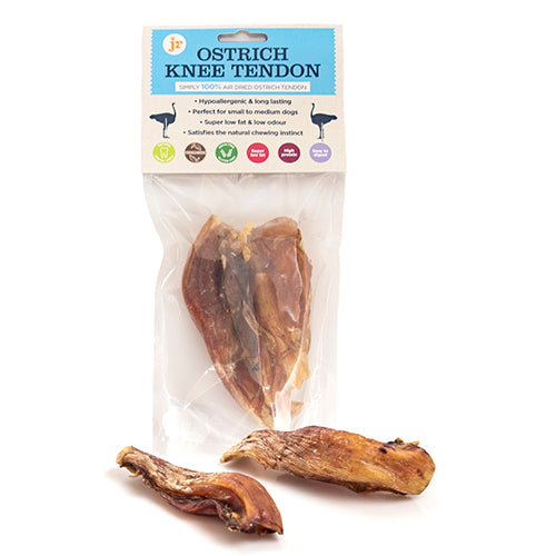 Ostrich Knee Tendon Treats (Pack of 2)