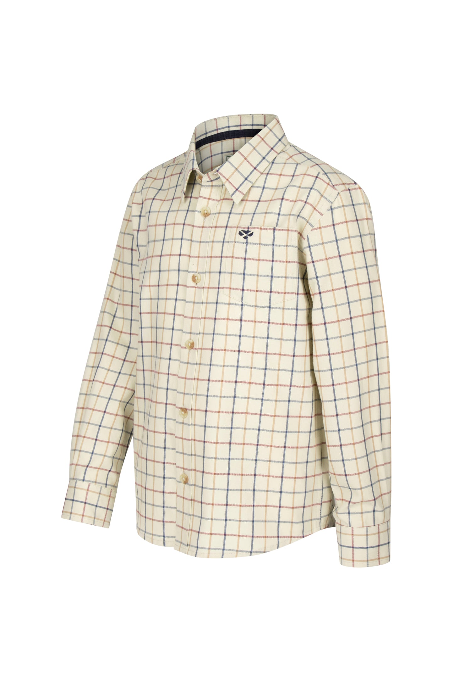 Hoggs of Fife Ambassador junior premier tattersall shirt