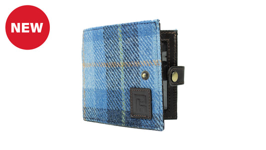 Shotgun Certificate Wallet Tweed Blue by Parker-Hale