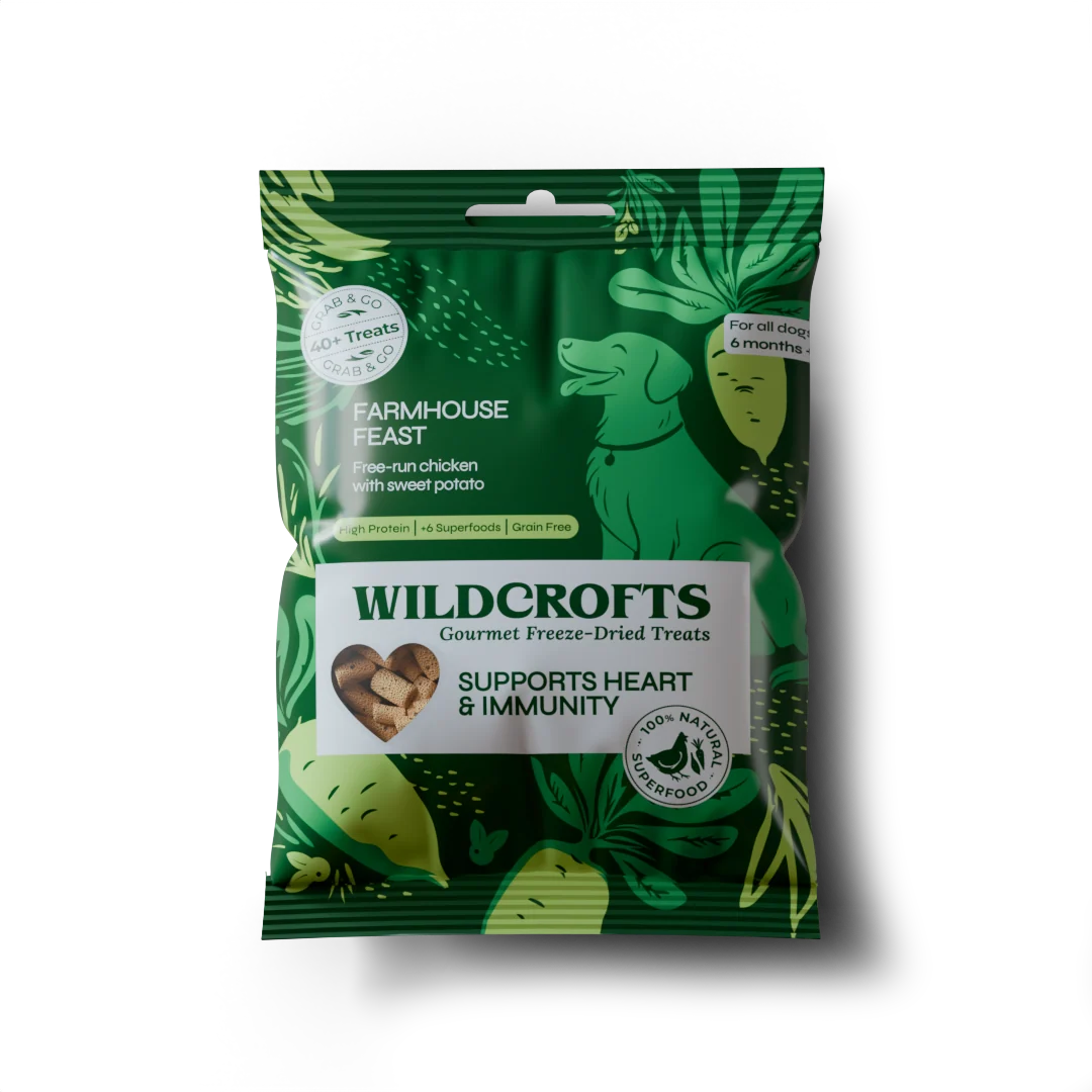 Wildcrofts Farmhouse Feast | Freeze-Dried Chicken with Sweet Potato | Supports Heart & Immunity