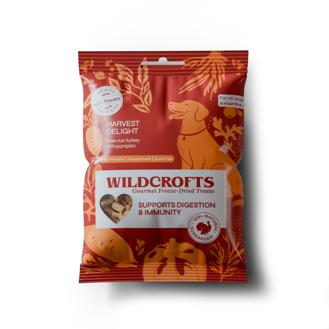 Wildcrofts Harvest Delight | Freeze-Dried Turkey with Pumpkin | Supports Digestion & Immunity