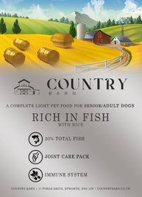 Senior White Fish & Rice-Dry Dog Food