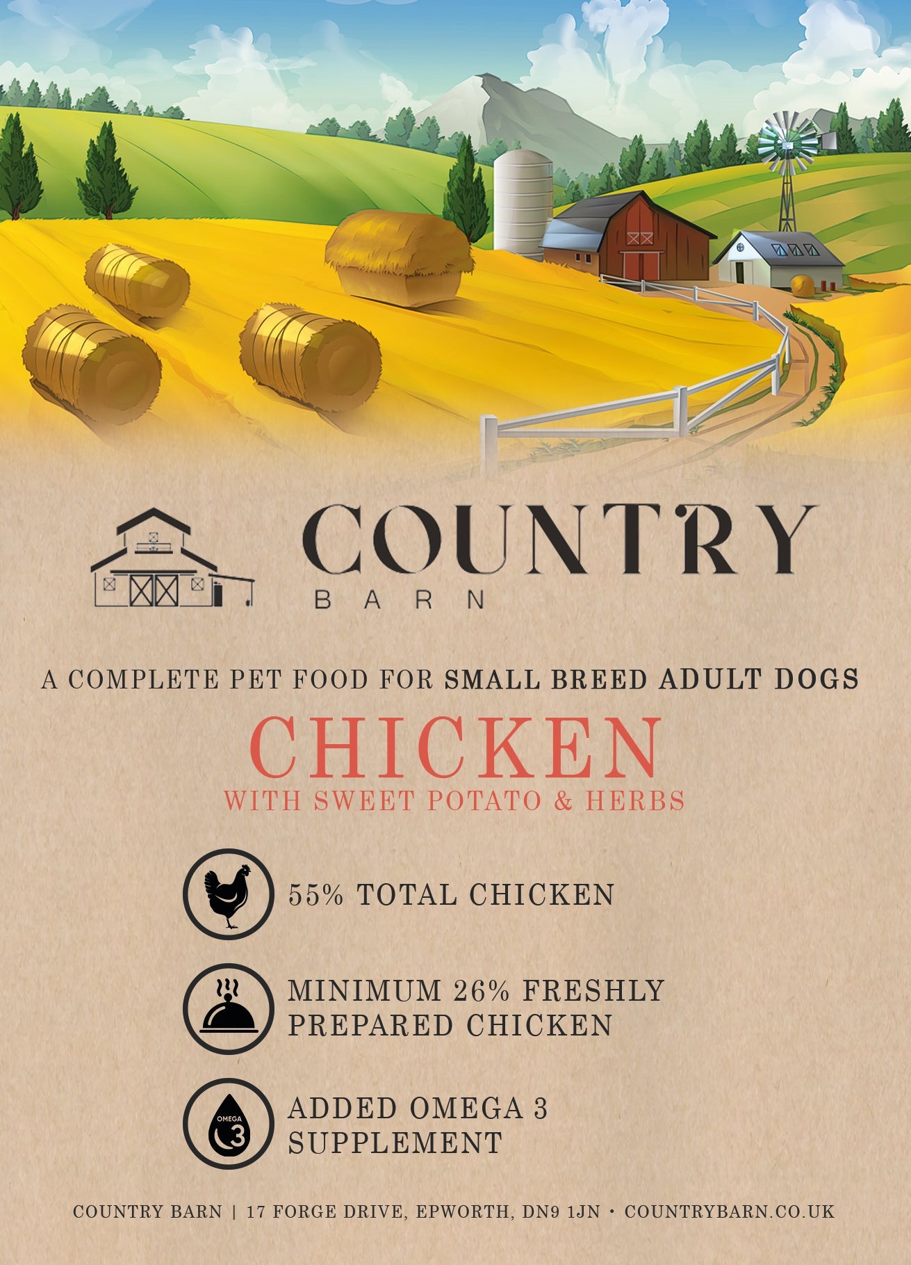 Chicken & Sweet Potato-Dry Dog Food