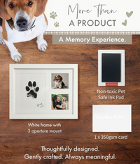 Paw Print Ink Keepsake Photo Frame Kit