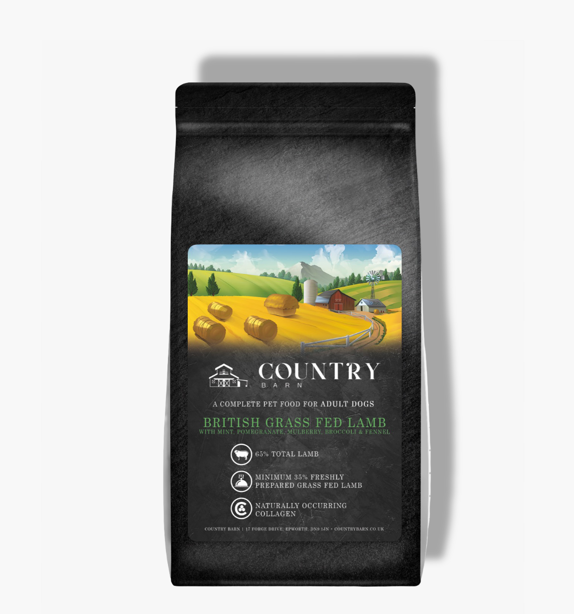 British Grass Fed Lamb-Dry Dog Food