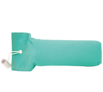 Bisley 1lb Dog Dummy | Canvas Training Dummy | Floats | Green & Orange