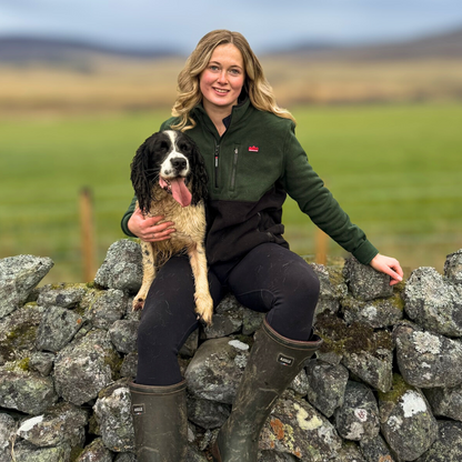 Sugar Loaf Horizon Polar Fleece Half Zip - Green