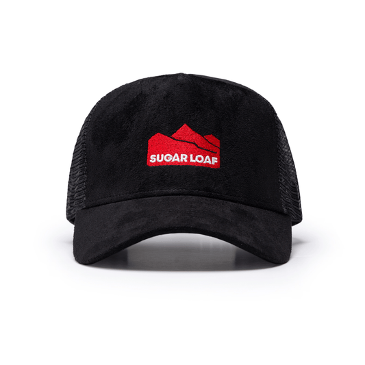 Sugar Loaf Suede Cap - Black