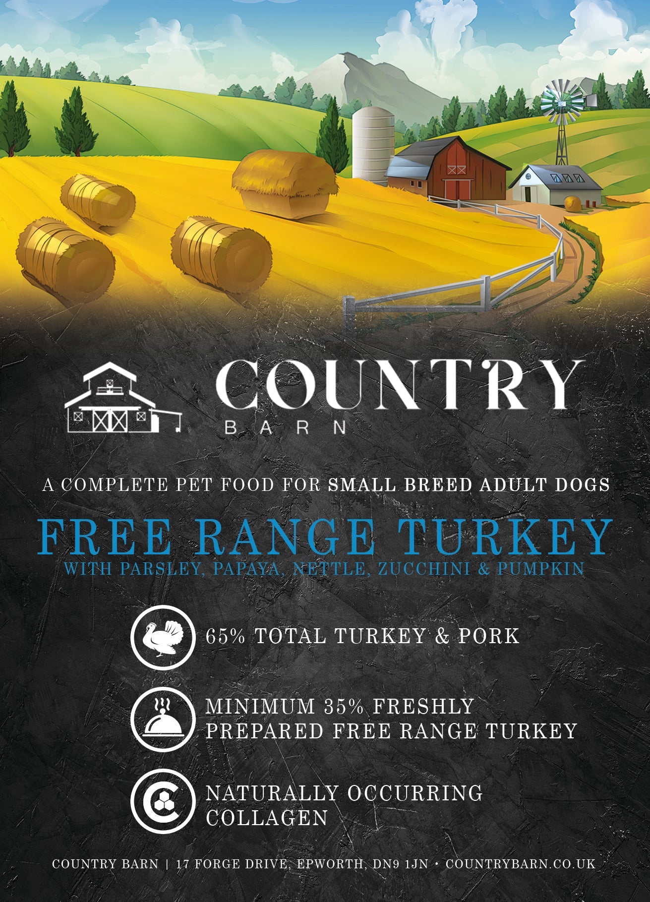 Turkey & Pork-Dry Dog Food