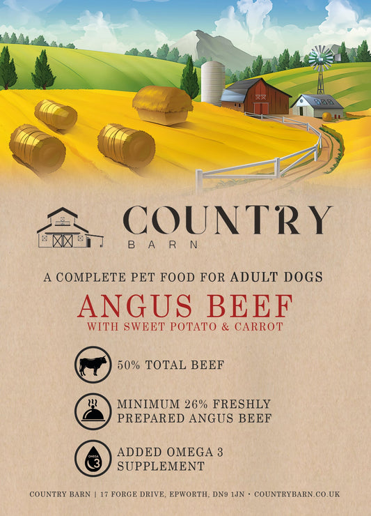 Angus Beef & Carrot-Dry Dog Food