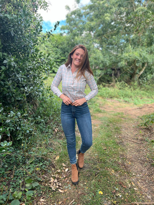 Ladies Countryman Shirt Large Check