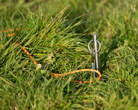 Sporting Saint Folding Spike Tether | 36cm Ground Anchor | Training, Shoot Days & Field Use
