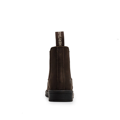 Xpert Heritage Wrangler Junior Dealer Boot Dark Brown
