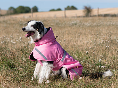 Luxe Waterproof Dog Coat 250g - Baby Pink