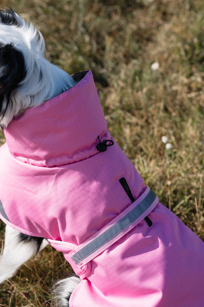 Luxe Waterproof Dog Coat 0g - Baby Pink