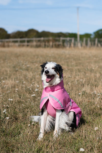Luxe Waterproof Dog Coat 0g - Baby Pink