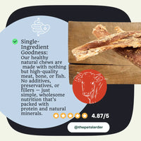 Beef Neck Tendon Natural Meat Chew For Dogs