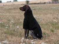 WIDE FIT Fleece Dog Jumper - Black