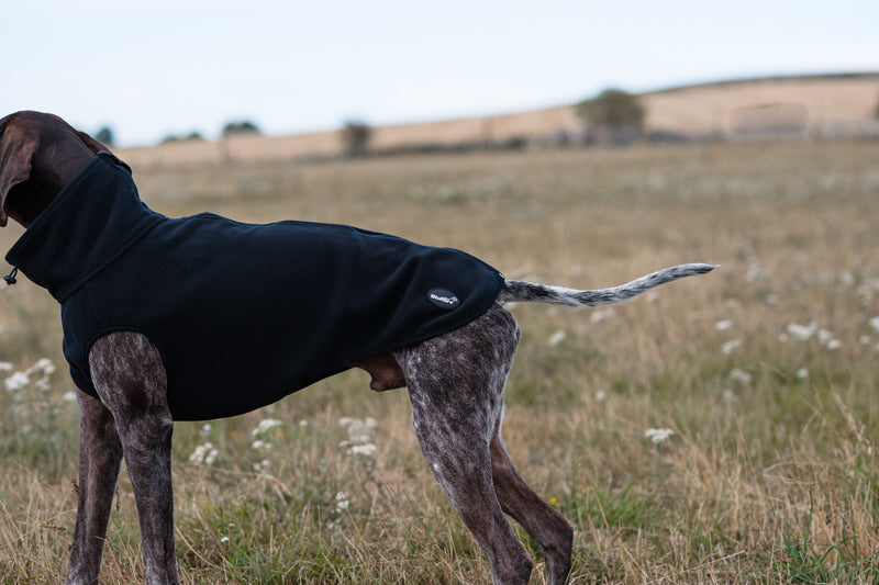 Fleece Dog Coat - Black