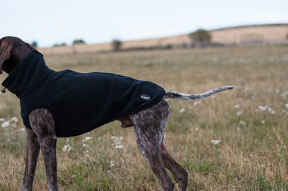Fleece Dog Coat - Black