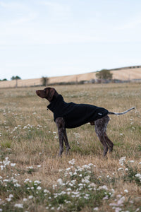 Fleece Dog Coat - Black