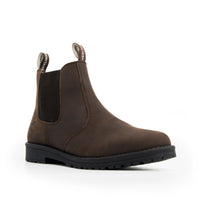 Xpert Heritage Saddler Dealer Boot | Waxy Leather | Rustic Brown & Tan | Sizes 7-12