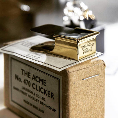 ACME 470 Clicker | Professional Brass Dog Training Clicker | Made in England