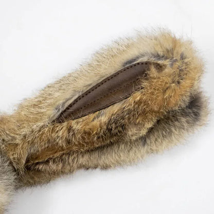 Close-up detail of the Dog & Field Real Feel Hare Dummy