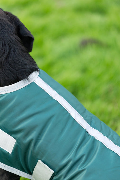 Classic 240g Waterproof Dog Coat - Hunter Green