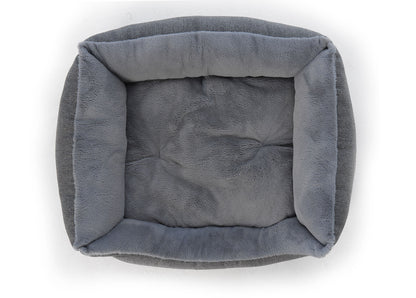 THE BALMORAL | LUXURY HERRINGBONE BOLSTER DOG BED