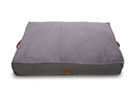 THE BALMORAL | LUXURY HERRINGBONE FLAT PILLOW DOG BED