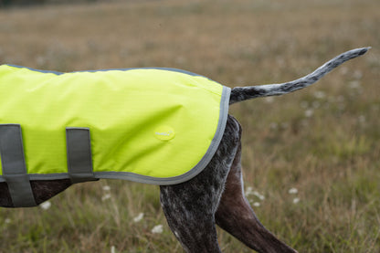 Classic Waterproof Dog Coat 150g - High Viz Yellow