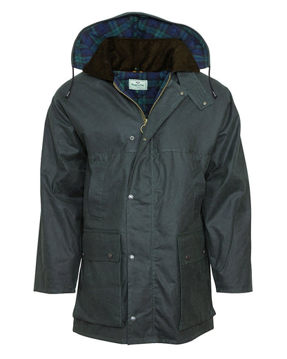 Hoggs of Fife Padded Wax Jacket.