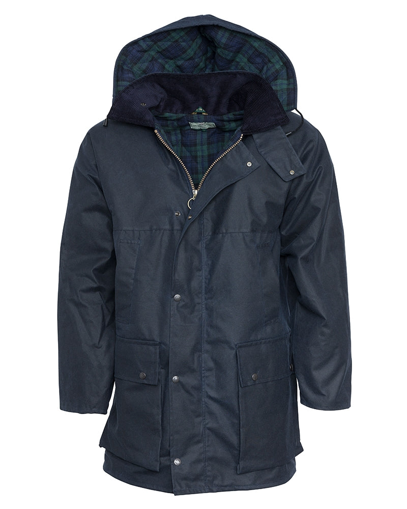 Hoggs of Fife Padded Wax Jacket.