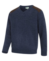 Clearance-Hoggs Of Fife Melrose ll V-Neck Pullover.