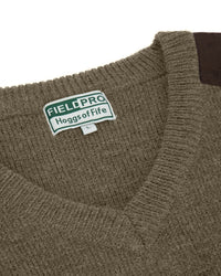 Clearance-Hoggs Of Fife Melrose ll V-Neck Pullover.