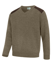 Clearance-Hoggs Of Fife Melrose ll V-Neck Pullover.